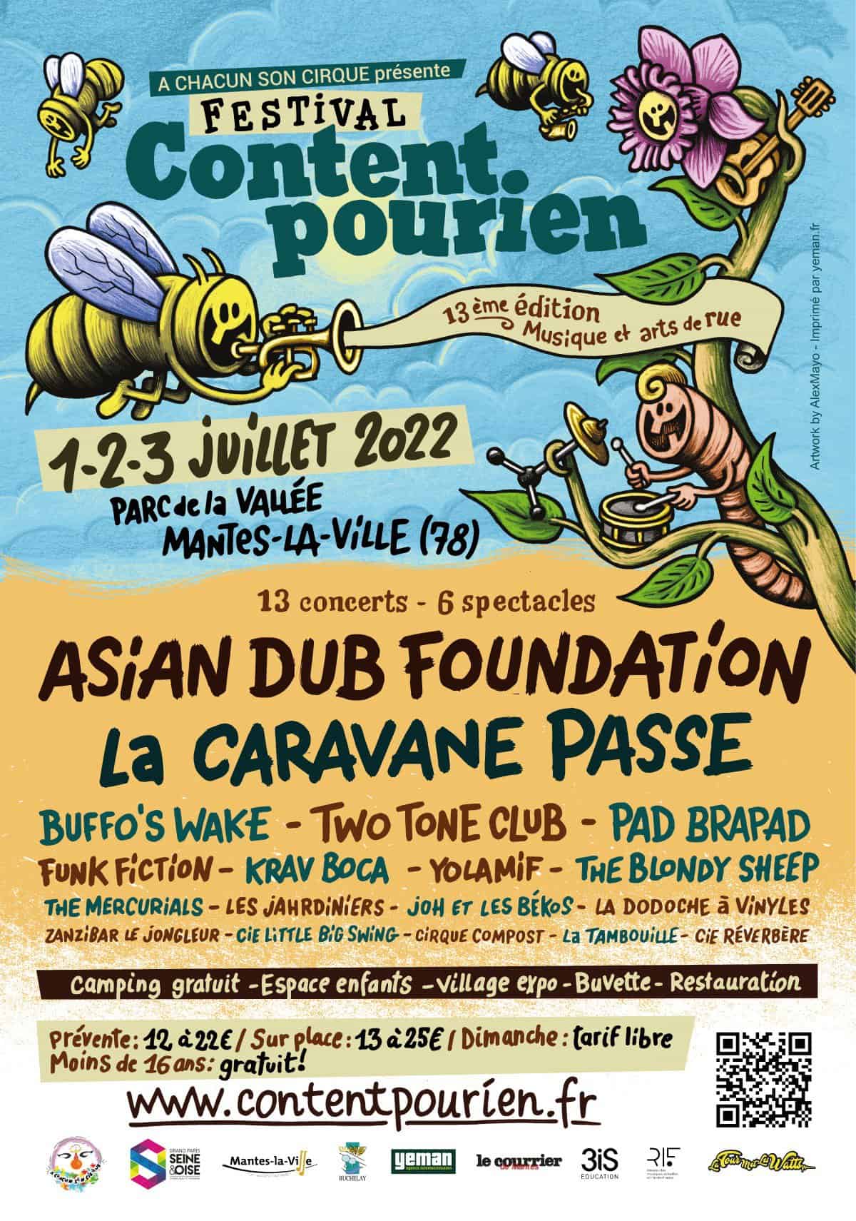 Affiche Content Pourien