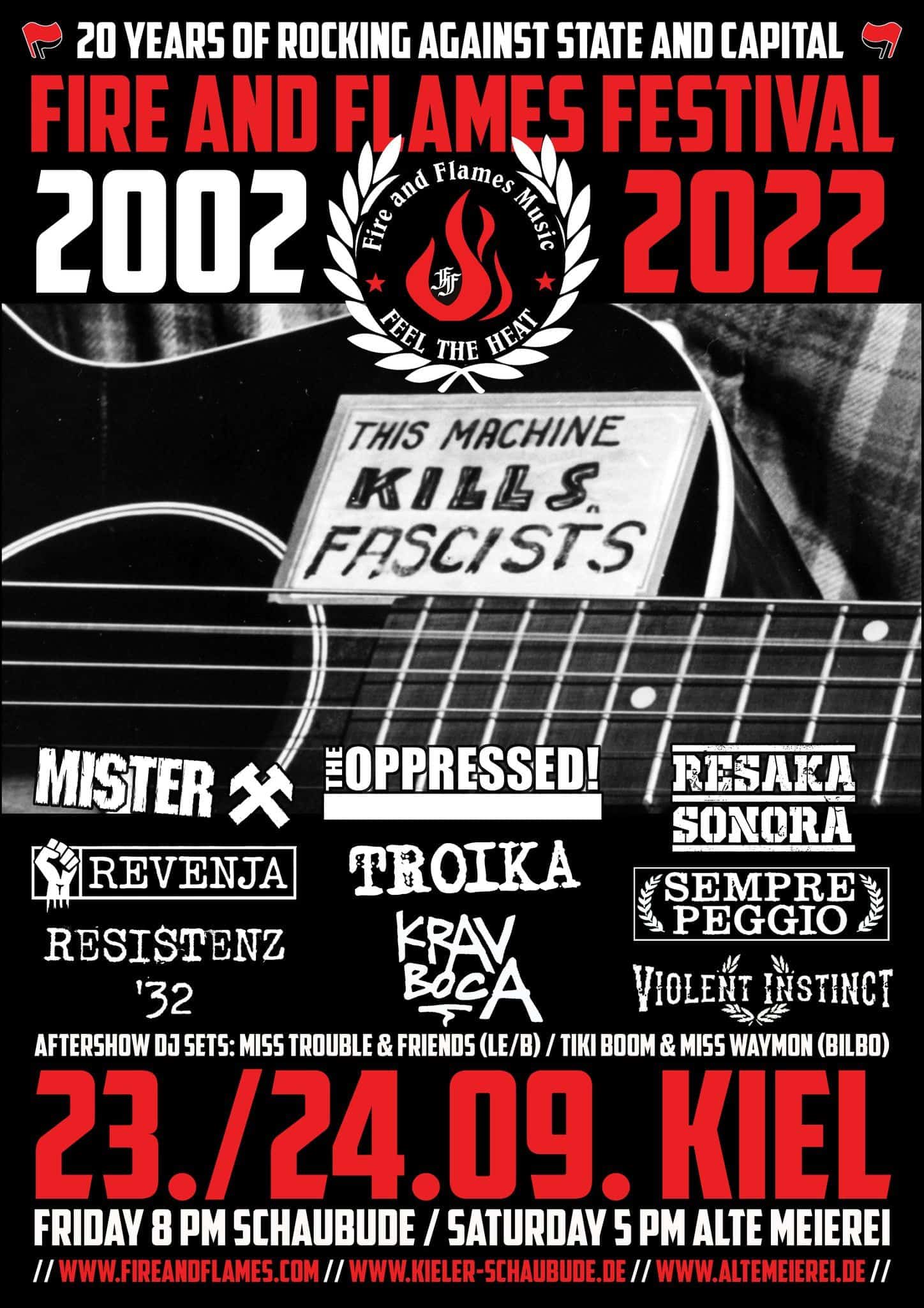 Affiche Fire and flames