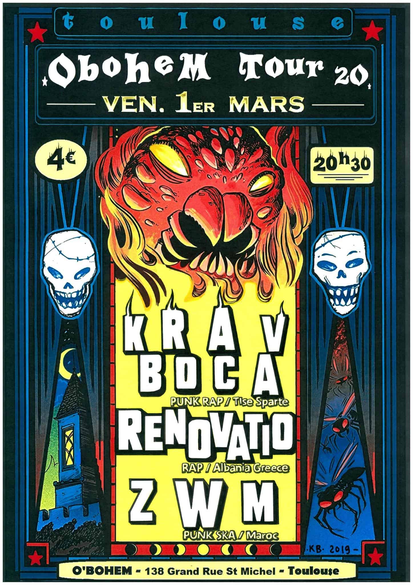 Affiche Obohem ZWM Renovatio