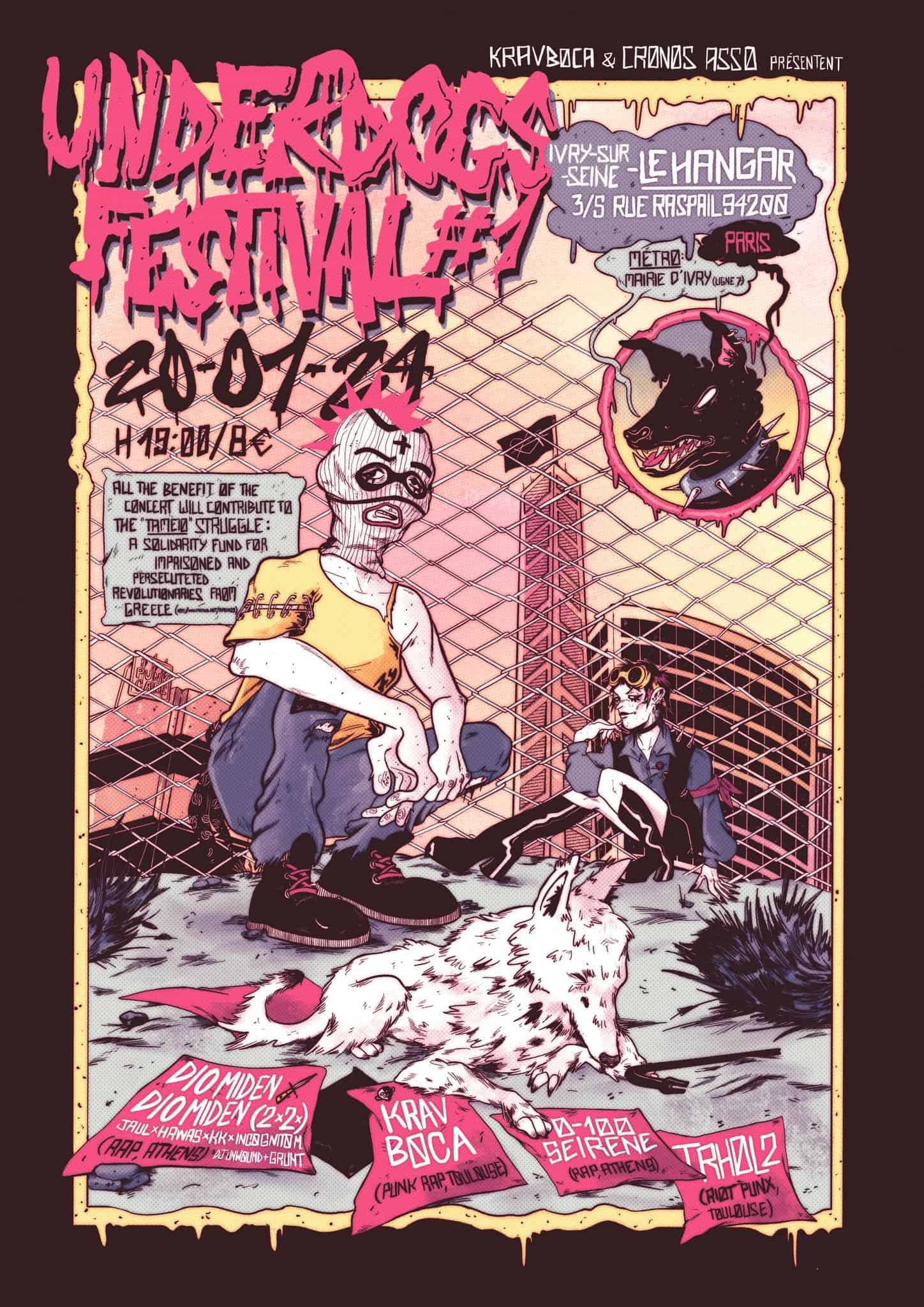 Affiche Underdogs Fest #1