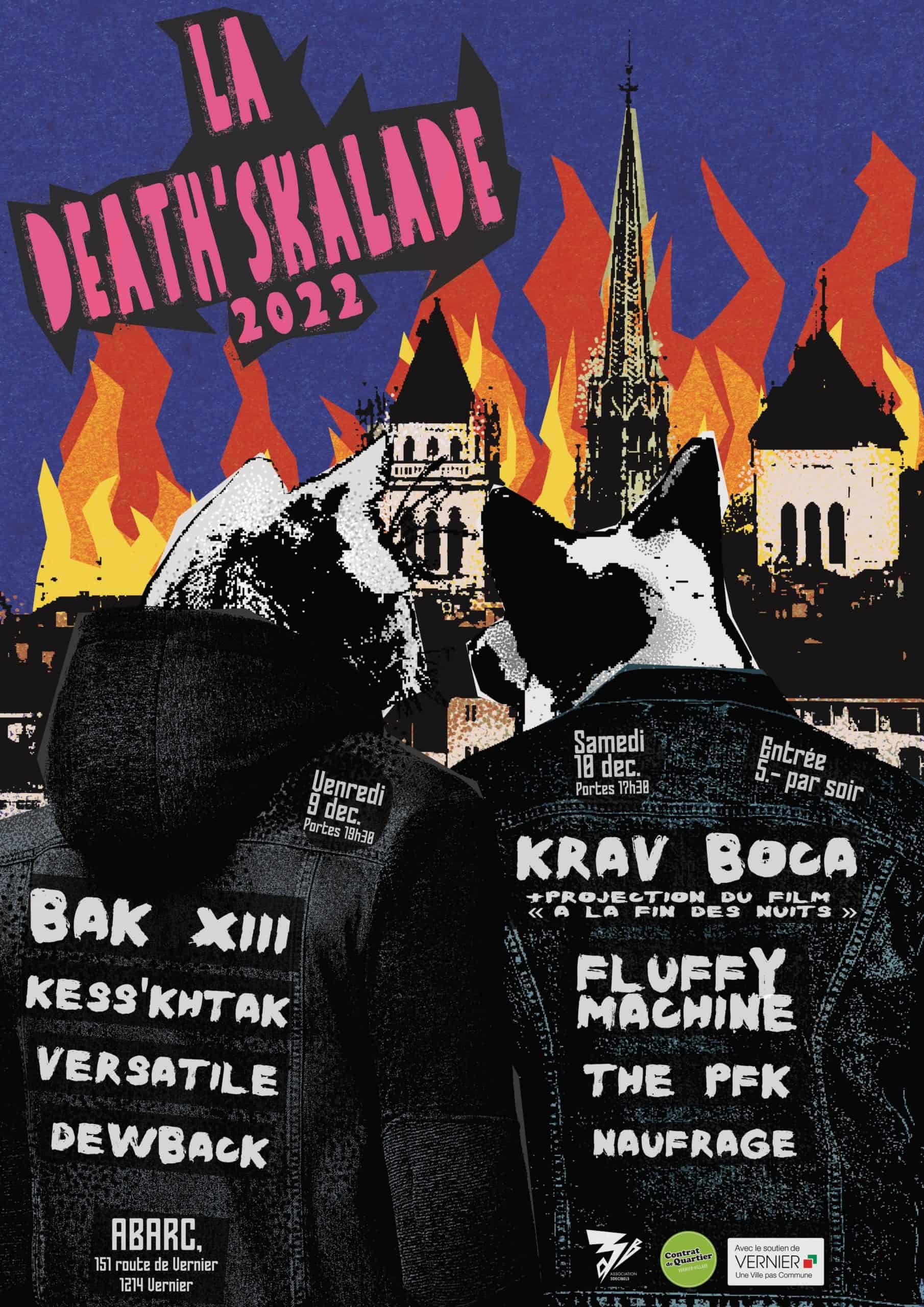 Affiche death Skalade