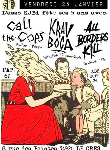 Krav Boca Call The Cops Montpellier