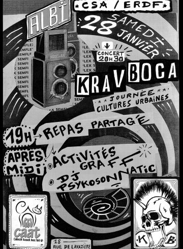 Affiche CSA ERDF occupé 28.01.17