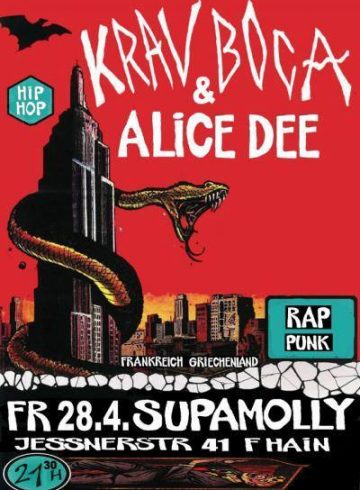 Affiche Supamolly Berlin 27.04.17