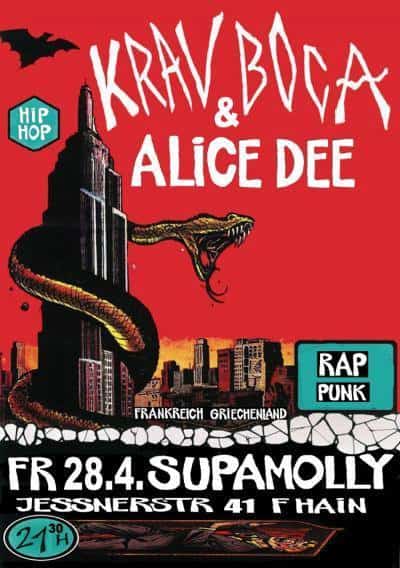 Affiche Supamolly Berlin 27.04.17