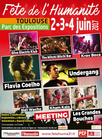 Affiche fête de l'huma - 03.06.17