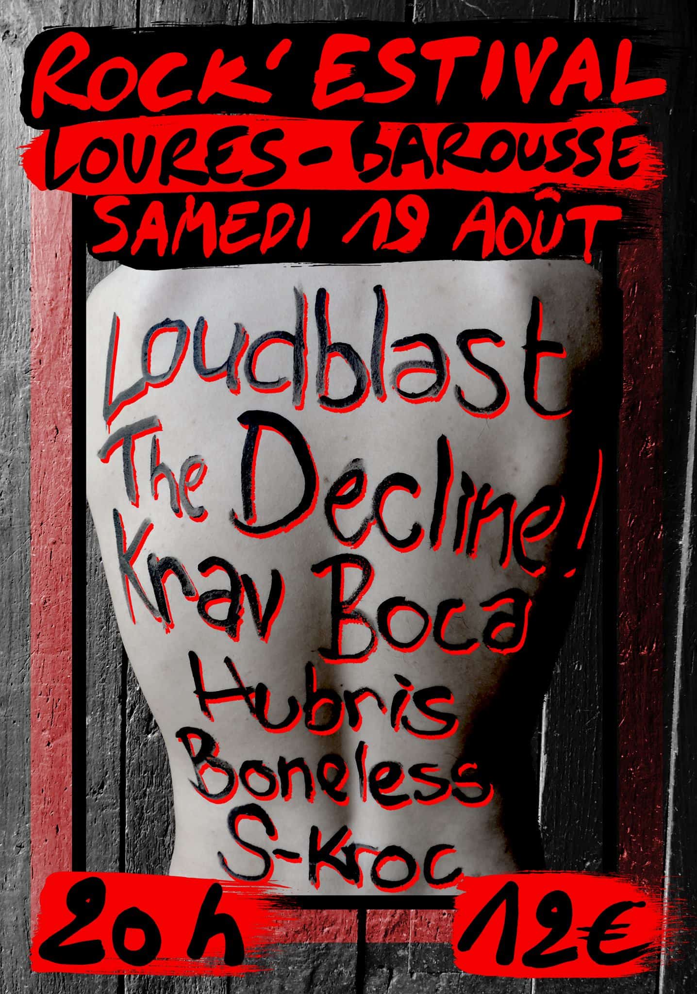 Affiche Rock'Estival - 19.08.17
