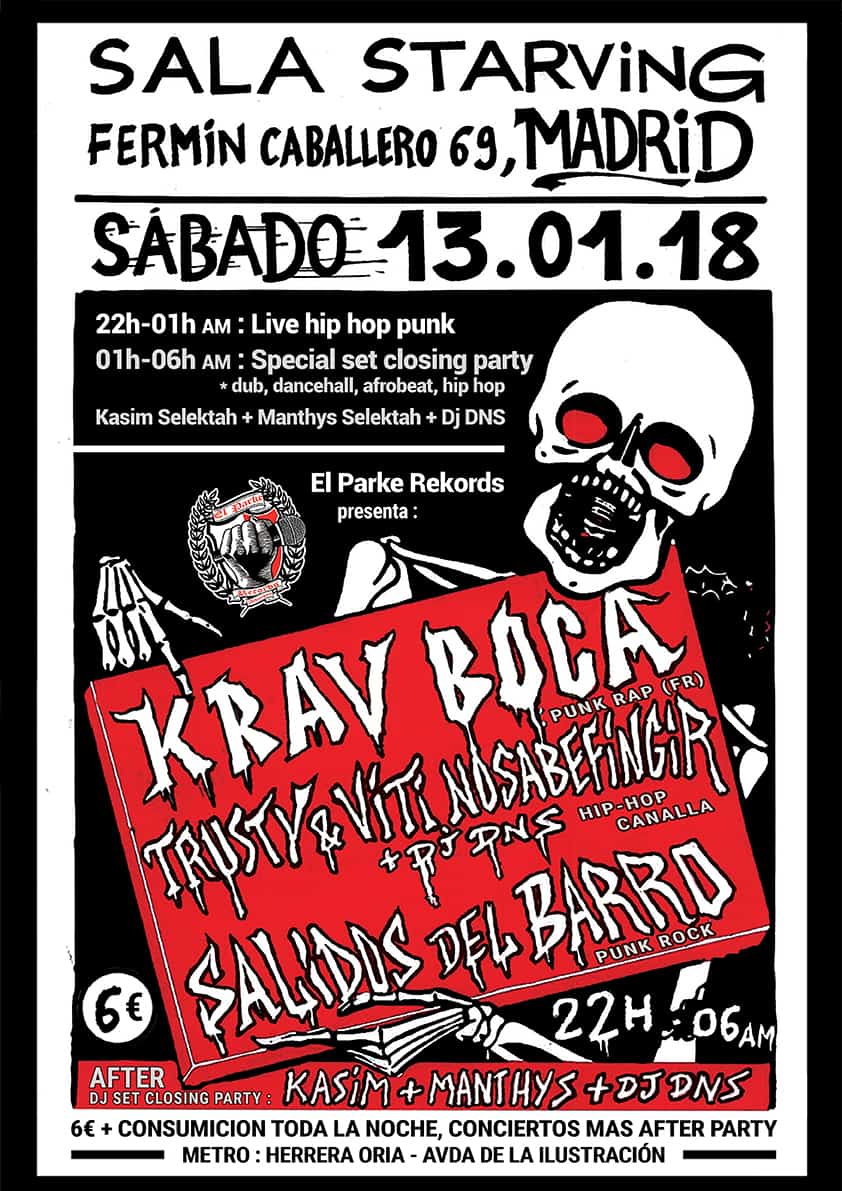 Krav Boca | El Starving - Madrid