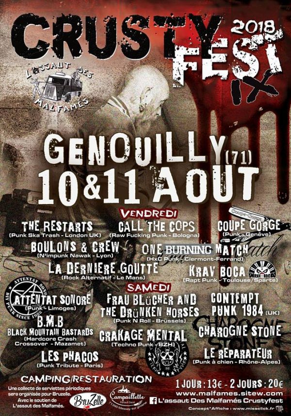 Krav Boca | Crusty Fest - Genouilly