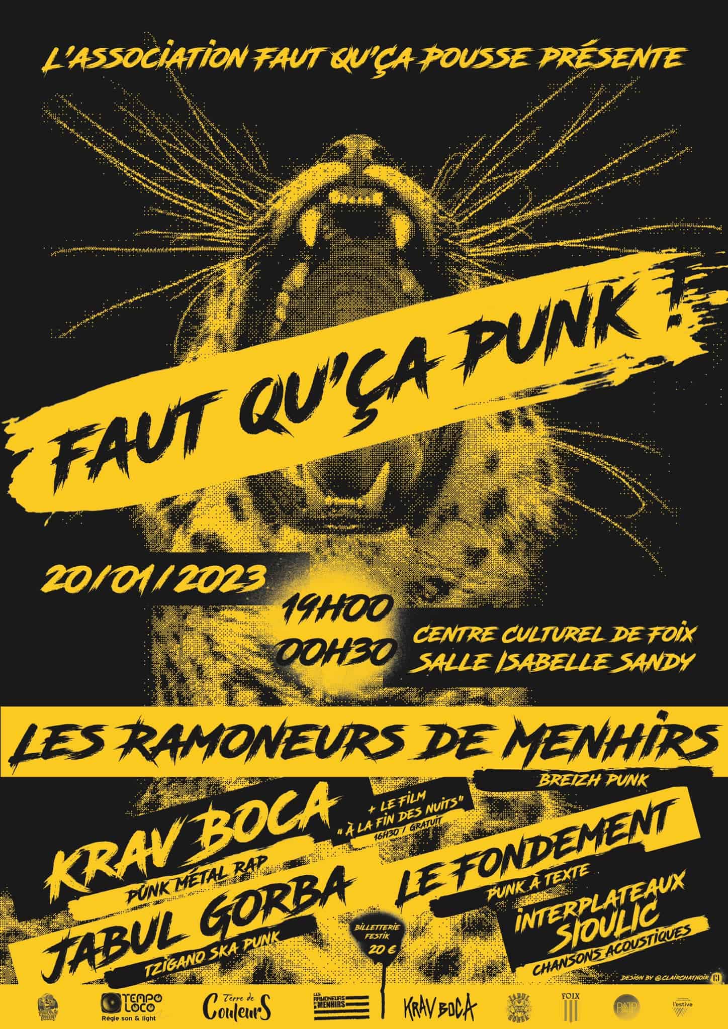 Affiche FautQuçaPunk