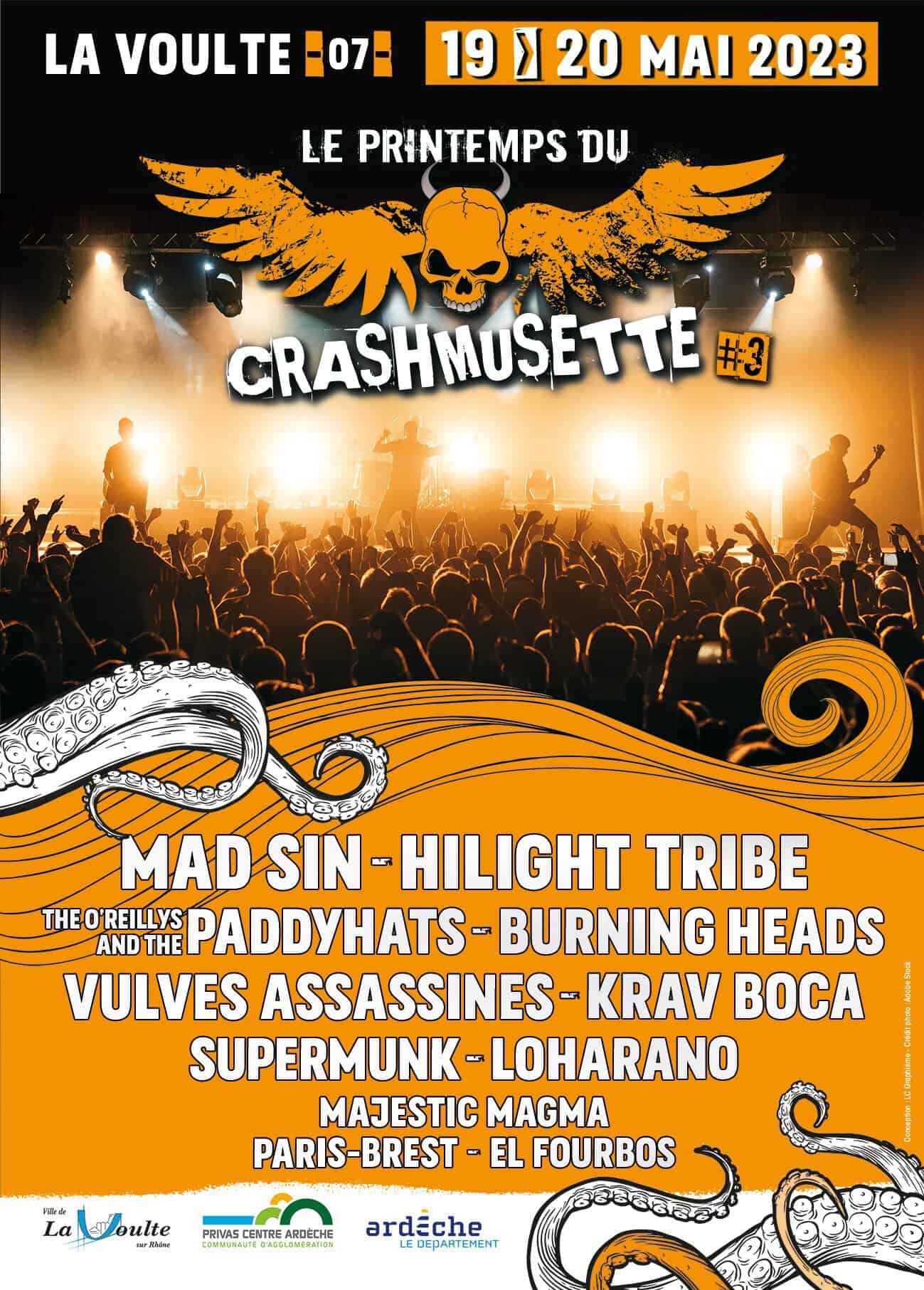 Affiche Crashmusette