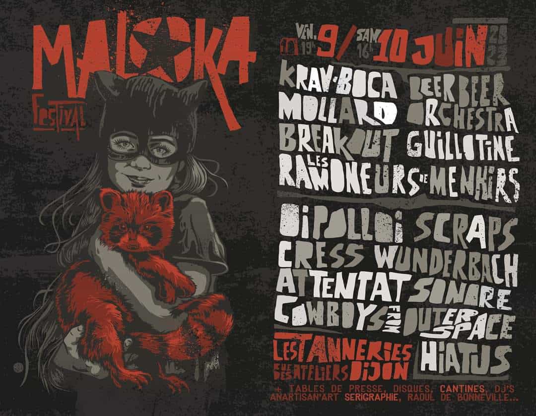 Affiche Maloka Fest